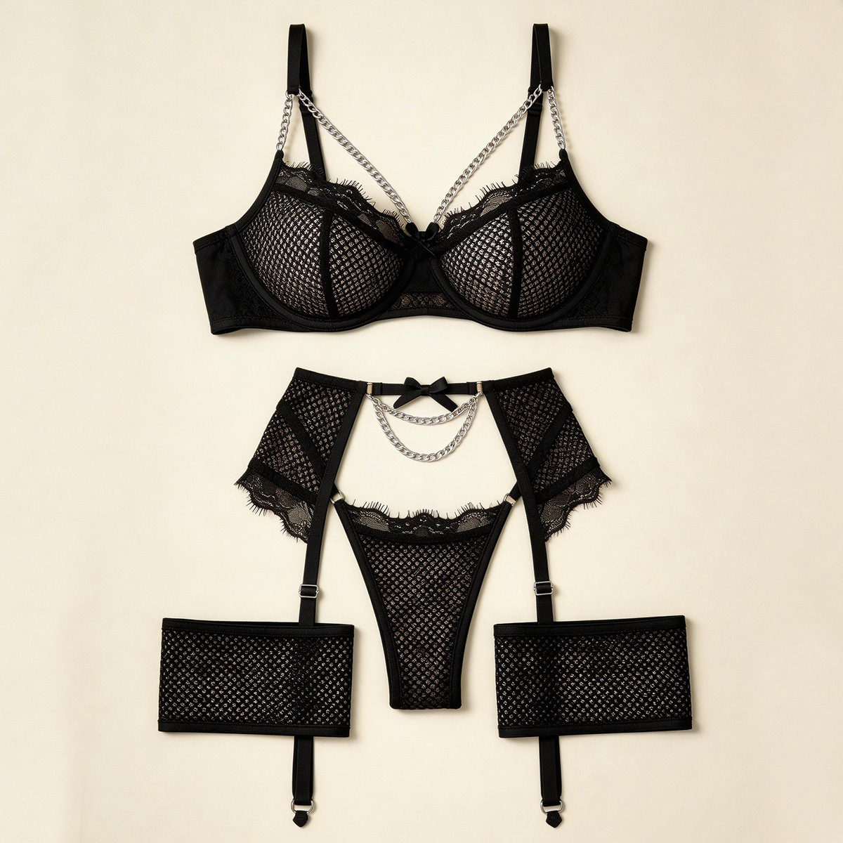 Сексуальный комплект нижнего б – обзор и цена Sheer Mesh Bra